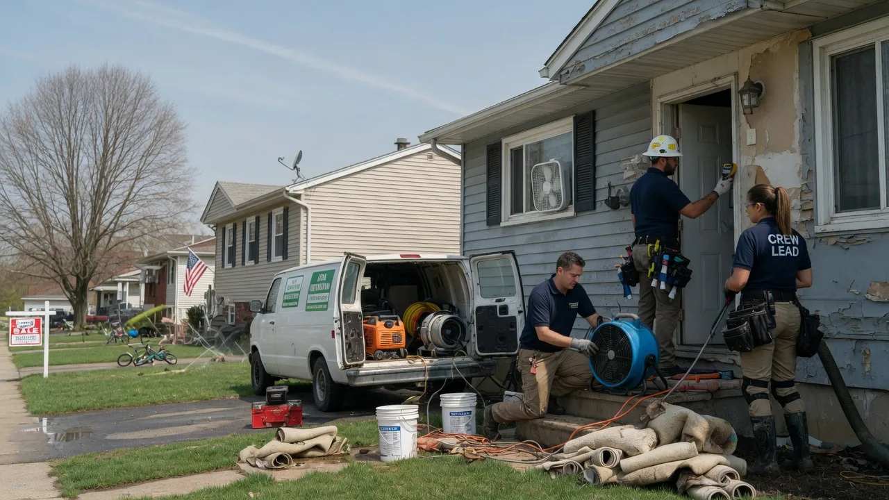 Flood Cleanup in Cameron Mills, NY near me